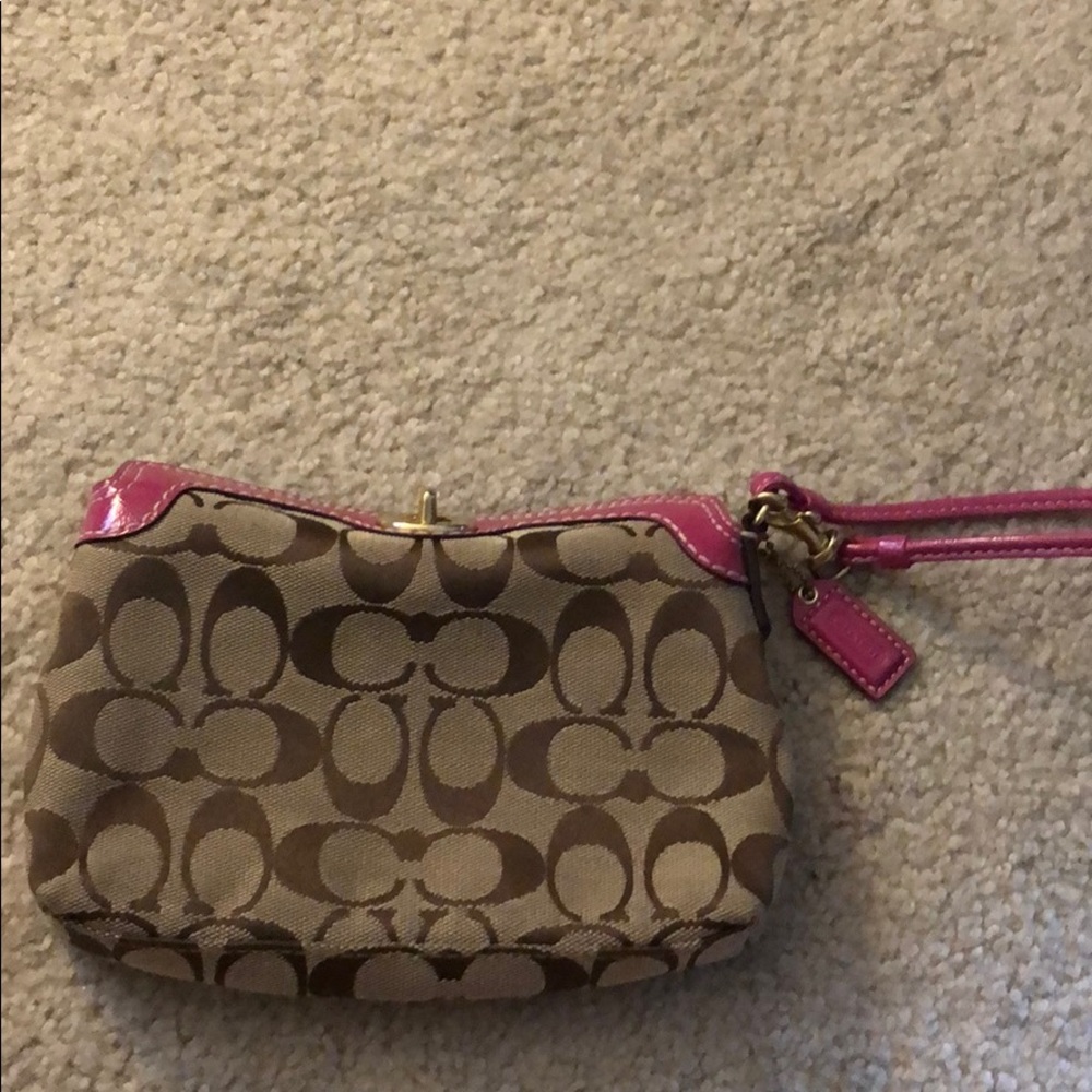 Coach wristlet
